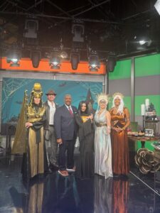 Good Day NY on set, October 2025